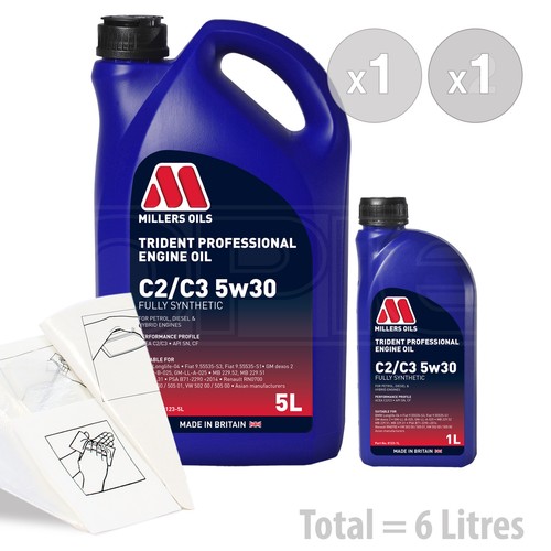 Car engine oil - service, kit