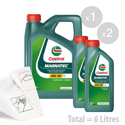 Car engine oil service kit - engine,