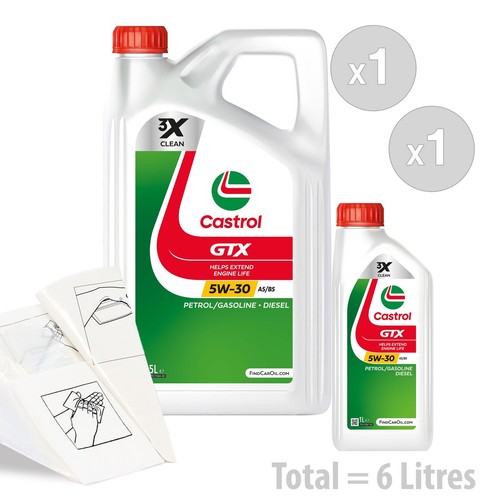 Car engine oil service kit - service,
