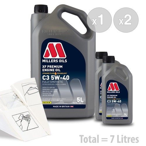 Millers premium 5w 40 - xf, c3