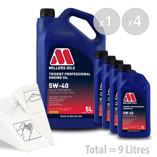 Car engine oil - engine, kit