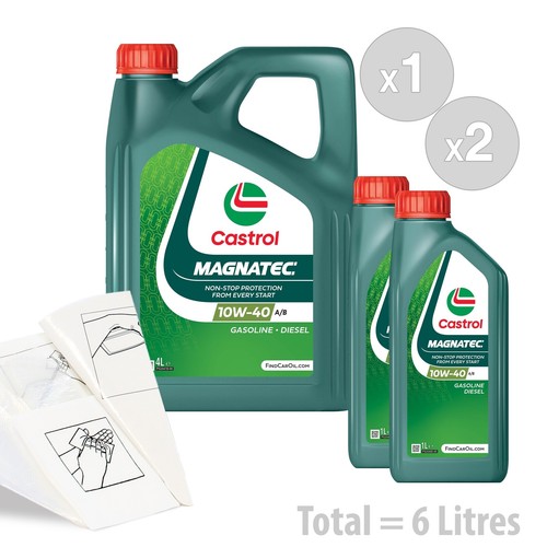 Car engine oil service - kit, /