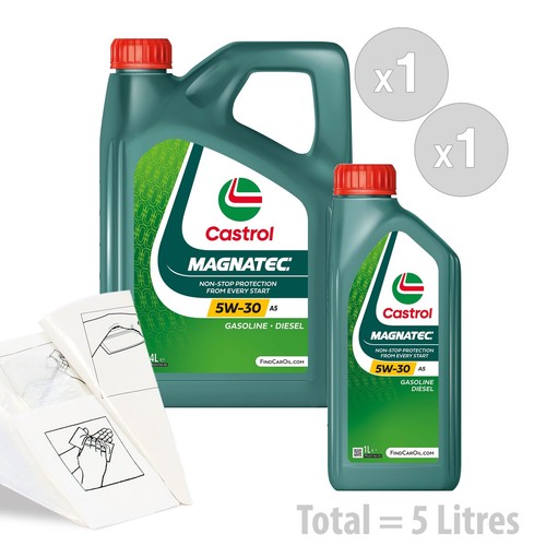 Car engine oil service kit - car,