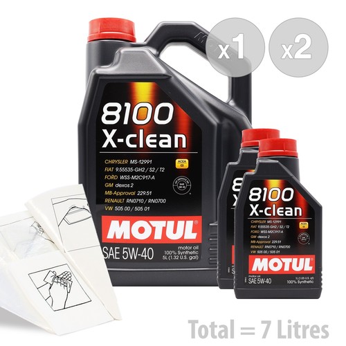 Motul 8100 clean - 5w-40, car
