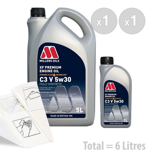 Millers premium 5w 30 - millers, xf